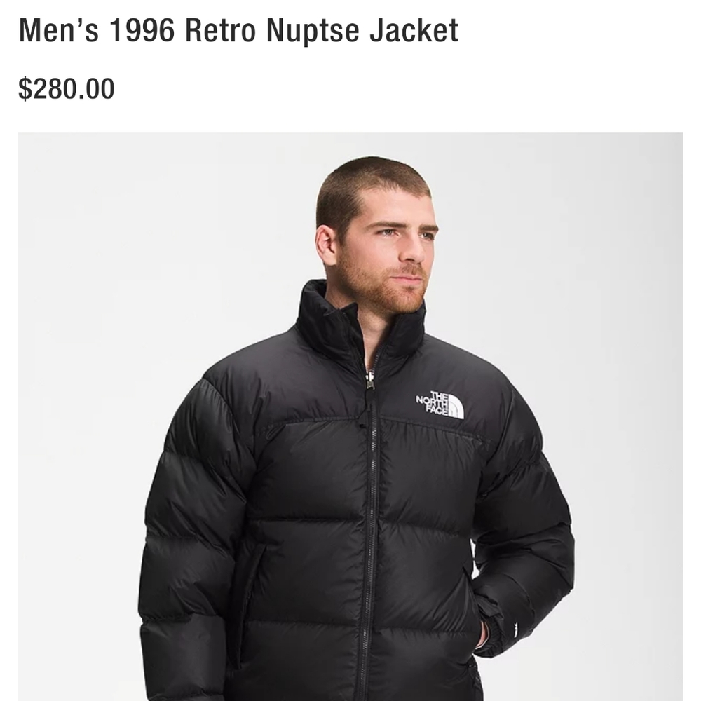 North Face Men's 1996 Retro Nuptse Puffer Jacket